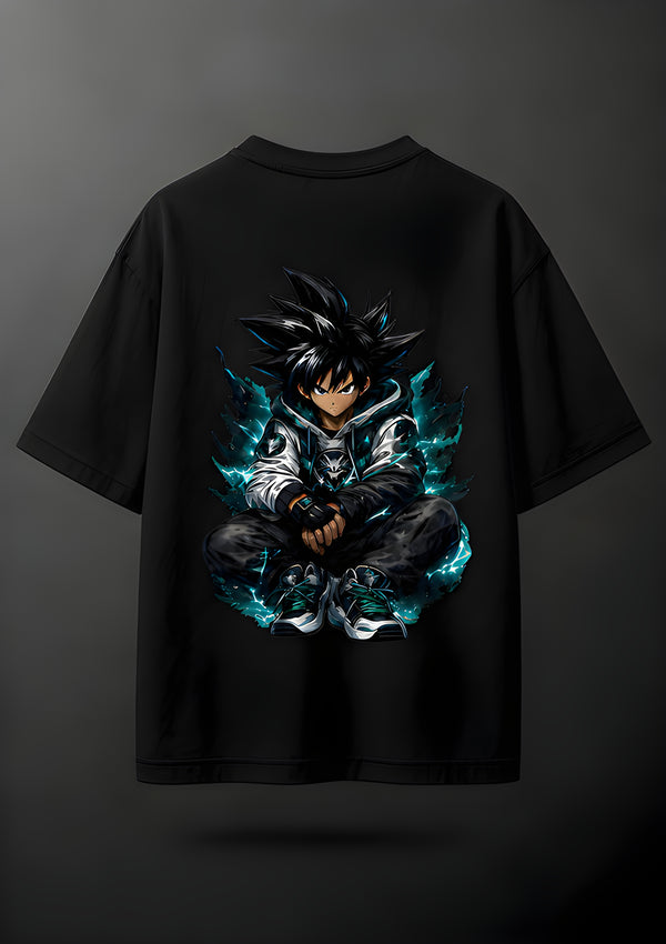 Wolvenix Midnight Warrior oversized T-shirt