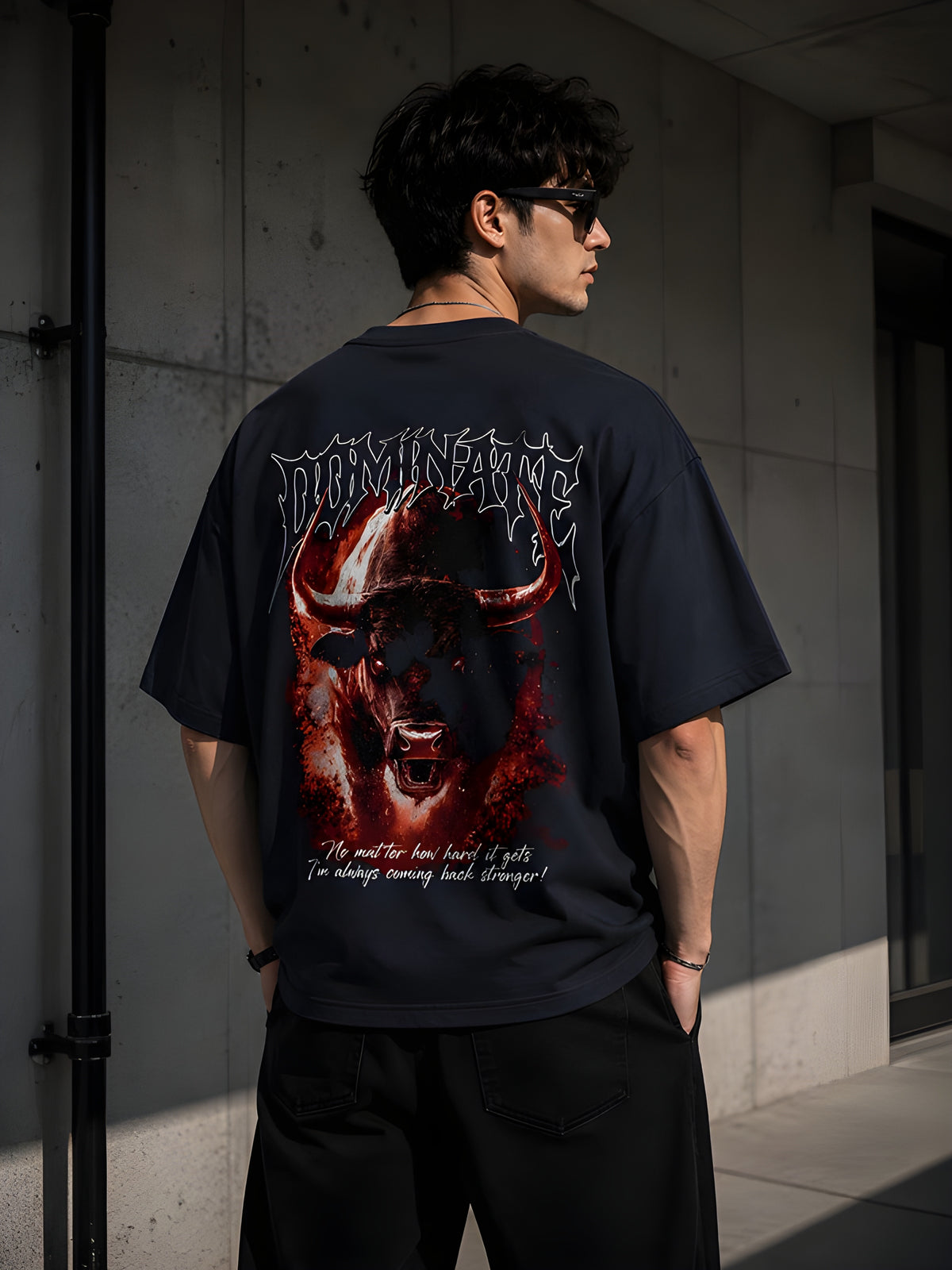 Dominate X Wolvenix Oversized T-shirt