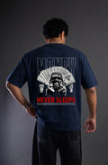 Money Never Sleep  X Wolvenix Oversized T-shirt