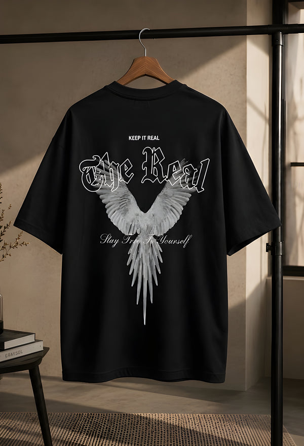 The Real X Wolvenix oversized T-shirt
