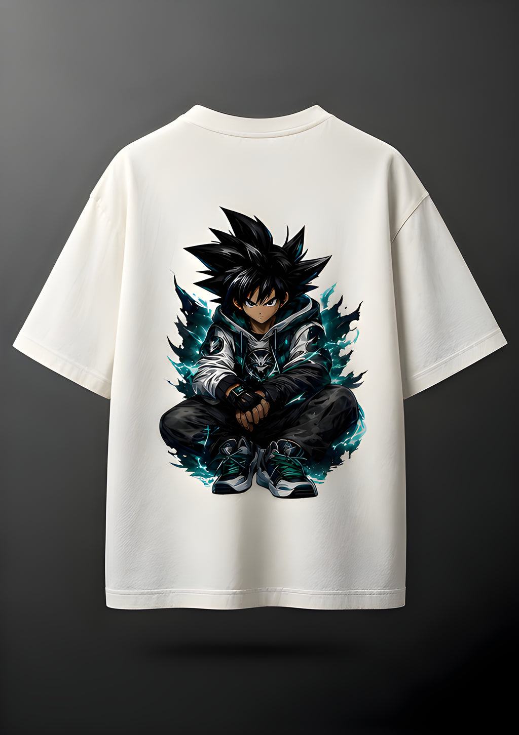 Wolvenix Midnight Warrior oversized T-shirt