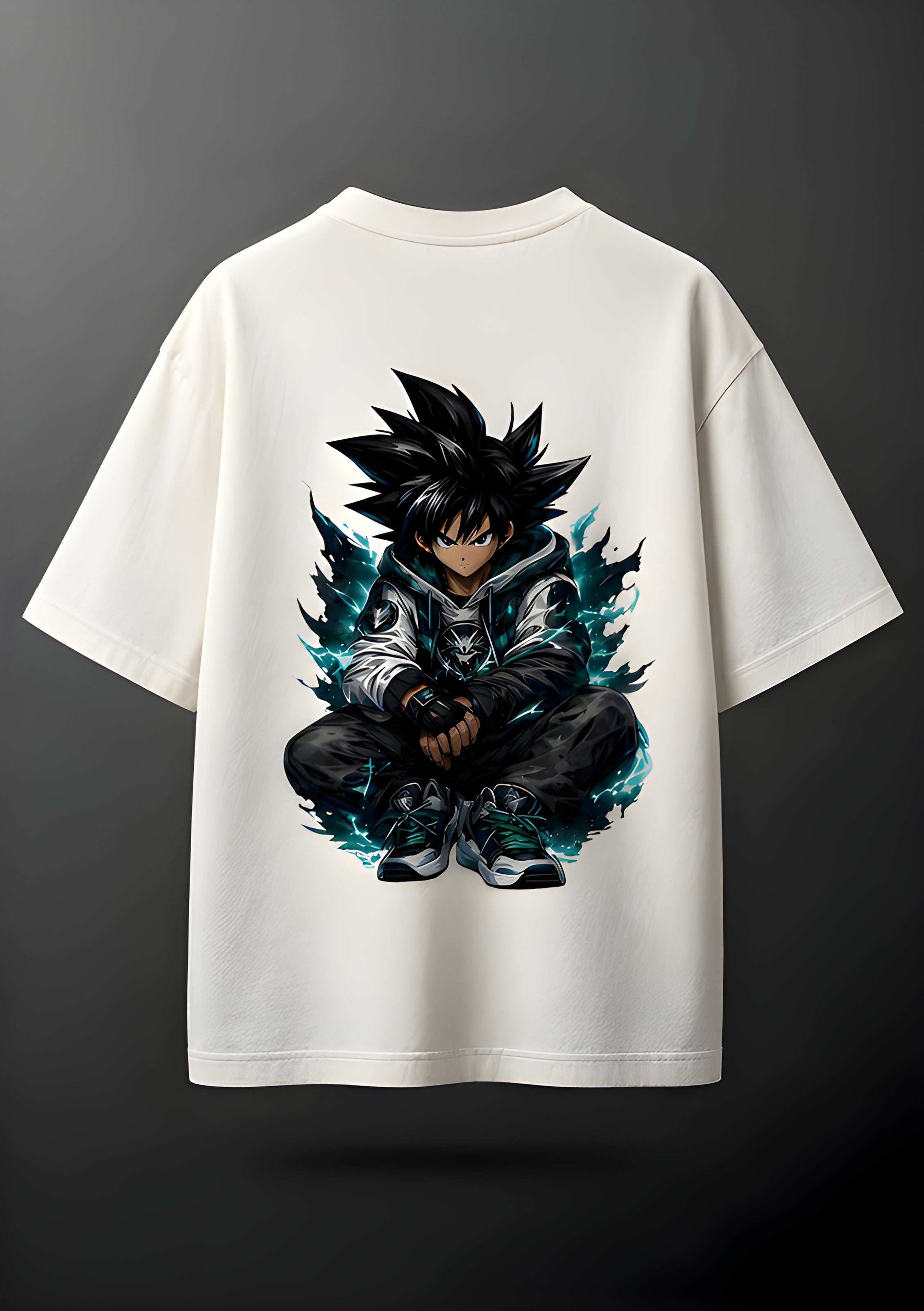 Wolvenix Midnight Warrior oversized T-shirt