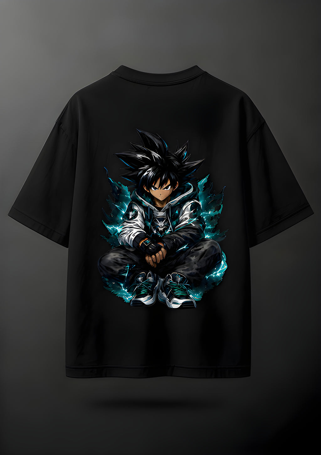 Wolvenix Midnight Warrior oversized T-shirt
